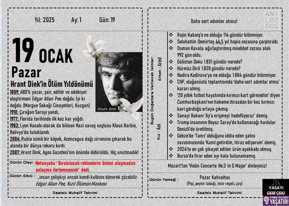 Hrant Dink'in Ölüm Yıldönümü 1